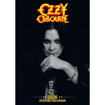 Kalendář Oficiální nástěnný kalendář 2026: Ozzy Osbourne (A3 29,7 x 42 cm)