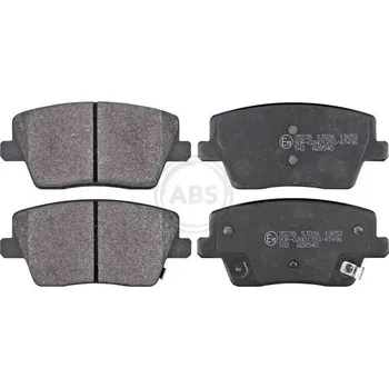 Brzdová destička Sada brzdových destiček, kotoučová brzda A.B.S. 35238