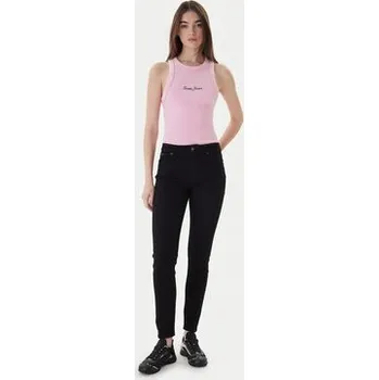Dámské džíny Guess Jeans Jeansy W4YA92 D5DL1 Černá Skinny Fit 28_30