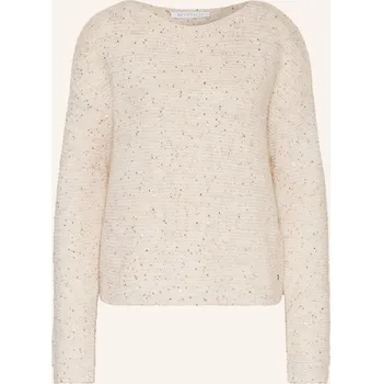 Dámský svetr Betty&Co Dámský Svetr S Flitry, krémová, 46