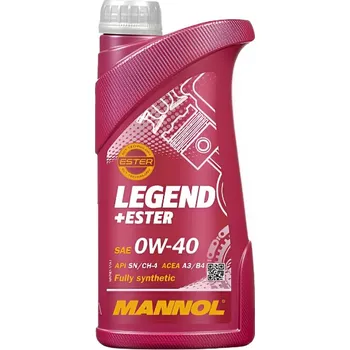 Motorový olej MANNOL LEGEND+ESTER 0W-40 – Objem: 1L