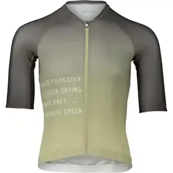cyklistický dres POC Pristine Print pánský dres krátký rukáv Gradient Prehnite Green vel. M
