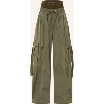 Dámské kalhoty Dolce & Gabbana Dámské Nákladní Kalhoty, khaki / tmavě...