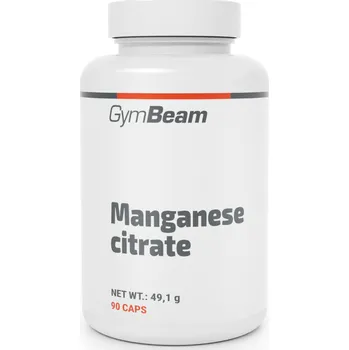 GymBeam Manganese citrate 90 kaps. 90 kaps.