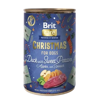 Krmivo pro psa Brit Care Dog Christmas can Duck 400 g