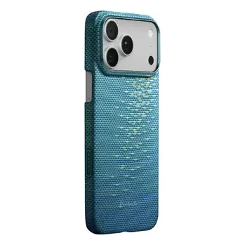 Pouzdro na mobilní telefon Pitaka Ultra-Slim Case zadní kryt s MagSafe pro Apple iPhone 17 Pro modrá (KI1706AG)