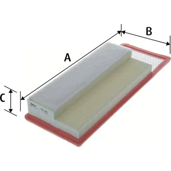 Filtr do auta Vzduchový filtr VALEO 585407