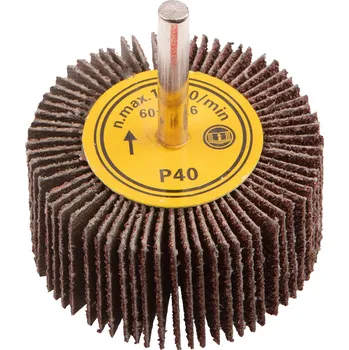 Brusný kotouč Graphite Brusný kotouč lamelový na stopce 60x30 mm K40