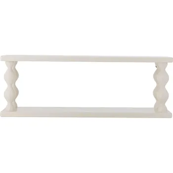 police Bloomingville Dřevěná polička Salino White 60 cm