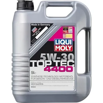 Motorový olej Liqui Moly 2322 TOP TEC 4400 5W-30 – Objem: 5L
