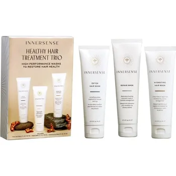 Vlasová regenerace Innersense Dárková sada masek pro zdravé vlasy Healthy Hair Treatment Trio + 2 měsíce na vrácení zboží