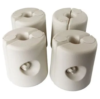 Stojan na slunečník Bezpečnostní nožičky pro altány, 4 kusy, bílé - N ACTION