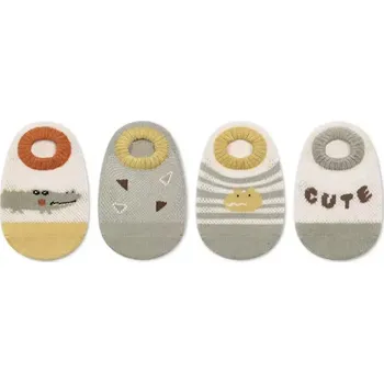 Dámské ponožky Protiskluzové síťované ponožky - ZELENÉ - KROKODÝL - (3-5 let) L (Značka: ROYGCBP)