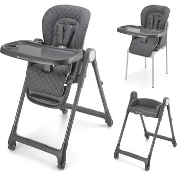 Jídelní židlička KINDERKRAFT Židlička jídelní Tulo Grey