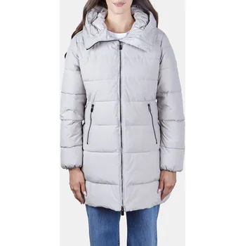 Dámská bunda Baťa dlouhá dámská péřová bunda béžové, vel. Xl