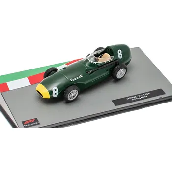autíčko Centauria Vanwall 57 #8 1958 Stirling Moss 1:43 - Formula 1 Cars časopis s modelem Vanwall 57 1958 Stirling Moss - kovový model auta