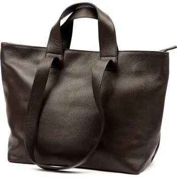 Kabelka Kožená kabelka Luka 25-078 DOLLARO - tmavě hnědá