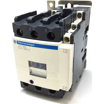 Fasádní barva Schneider Electric stykač TeSys D, 3P LC1D50 E7 D5011 50A 22kW cívka 48V/AC 3P 50A