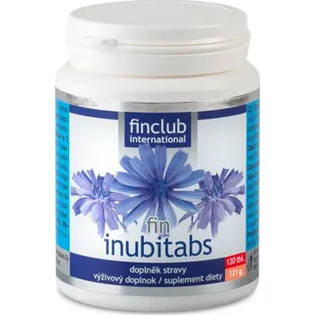 Přírodní produkt fin Inubitabs 1+1 - inulin z kořene čekanky, 120 tablet (střevní trakt, játra, kosti a klouby, doprodej)