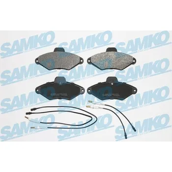Brzdová destička Sada brzdových destiček, kotoučová brzda SAMKO 5SP487