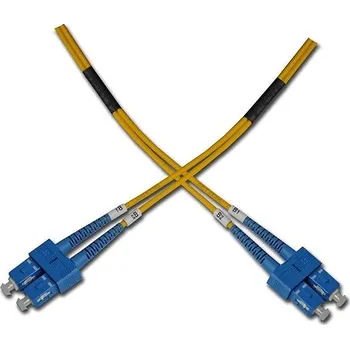 Datový kabel OPTIX SC-SC Optický patch cord 09/125 0,5m G.657A