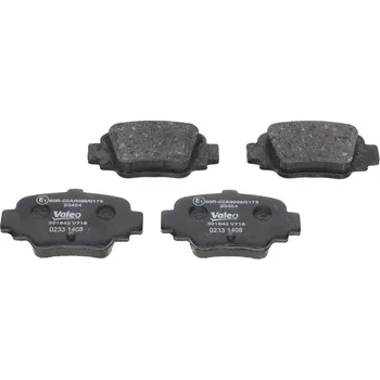 Brzdová destička Sada brzdových destiček, kotoučová brzda VALEO 301642