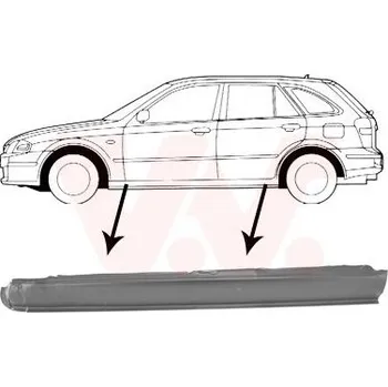 Prah karosérie Nástupní panel VAN WEZEL 2732103