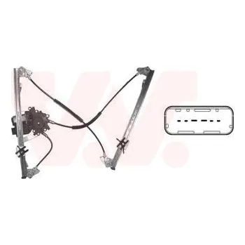 Stahovačka okna Zvedací zařízení oken VAN WEZEL 4348267