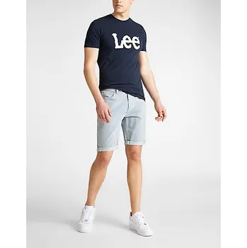 Pánské tričko Pánské tričko LEE L65QAIEE WOBBLY LOGO TEE NAVY DROP Velikost: 5XL Tričko zdarma při nákupu nad 3000,-!