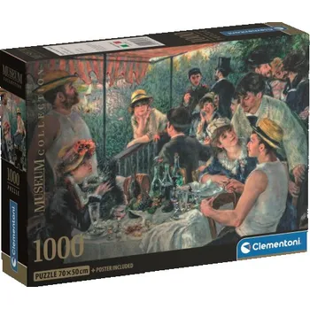 Puzzle Clementoni - Puzzle 1000 Muzeum Oběd na lodičkách