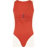 Jets Australia Dámské Plavky Alessia, tmavě oranžová, 42