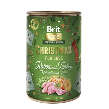Krmivo pro psa Brit Care Dog Christmas can Rabbit 400 g