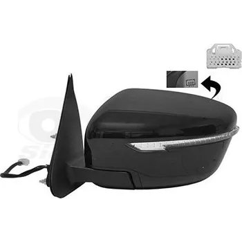 Auto zrcátko Vnější zpětné zrcátko VAN WEZEL 3391817