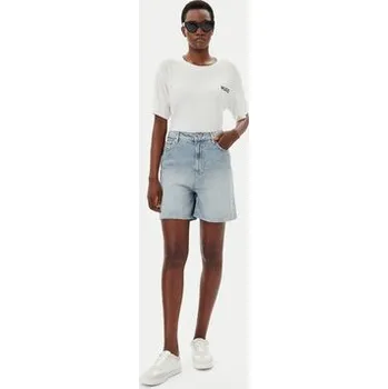 HUGO Džínové šortky Gelita 50538863 Modrá Relaxed Fit 26