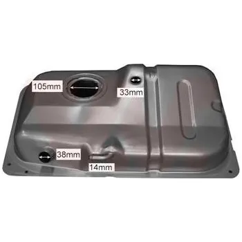 Palivová nádrž Palivová nádrž VAN WEZEL 1830082