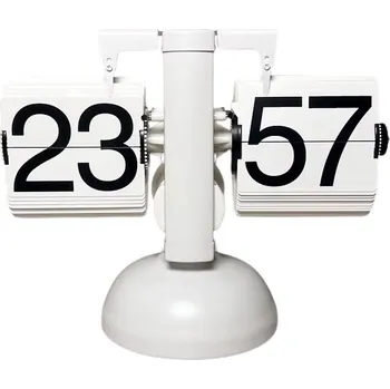 Hodiny OEM Retro Flip Clock stolní hodiny bílé