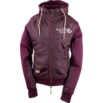 Dámská mikina RANCHGIRLS Dámská bunda Pro Shield "CARRY" deep wine Velikost: XL