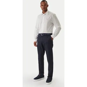 Pánské oblečení Tommy Hilfiger Košile Core Flex Poplin MW0MW25035 Bílá Regular Fit L