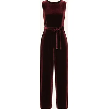 Dámský overall Phase Eight Dámská Sukně Martha Ze Sametu, tmavě červená, 34