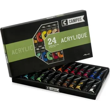 Speciální výtvarná barva Raphaël Campus Sada akrylových barev 24 x 21ml