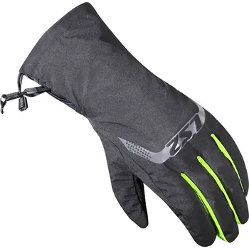 Moto rukavice LS2 THERMORAIN GLOVES BLACK H-V YELLOW M-L