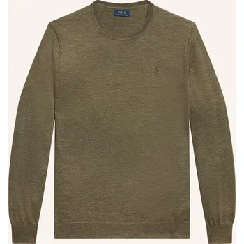 Pánské oblečení Polo Ralph Lauren Big & Tall Pánský Svetr, olivová, 3XL