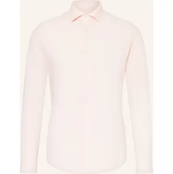 Pánská košile Fedeli Pánská Košile S Piké Vzorem Stelve Slim Fit, světle...