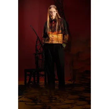 Pánská košile Bavlněná košile Medicine pánská, více barev, regular, s klasickým límcem RW25-KDMA50 vícebarevná MLA, vel. XL