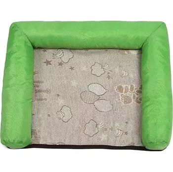 Pelíšek pro psa TopTechnology Dýchací a chladící podložka pro domácí zvířata - velikost S (zelená)