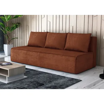 Pohovka Pohovka FIRE REST - rudá - manšestr - LINCOLN 52