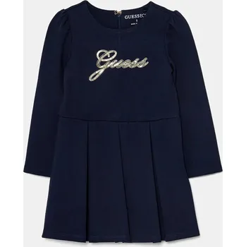 Dámské oblečení Dívčí šaty Guess K4BK00.KAUH0.9BYH námořnická modř 59X, vel. 113-118