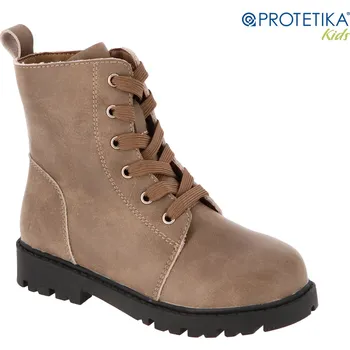 Dívčí kozačky Protetika – zimní boty TORA brown – zateplené kožíškem TOP AKCE! Veľkosť: 38