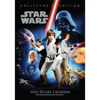 Kalendář Nástěnný kalendář 2026 Star Wars Deluxe A3