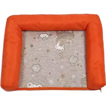 Pelíšek pro psa TopTechnology Pet Breathable And Cooler Mat Pet Bed, Specifikace: S (Oranžová)